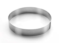 Lacor 68526 Emporte-Pièces Cercle à Tarte Ronde 26 x 4,5 cm 18 / 10