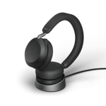 Jabra Evolve2 75 USB-C UC Stereo Headset with Desk Stand