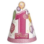 1st Birthday Girl Pink Decoration high chair kit FIRST BIRTHDAY full set