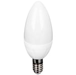 LED-candle, kronljus E14-glödlampa