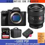 Sony A7S III + FE 24mm F1.4 GM + SanDisk 32GB Extreme PRO UHS-II SDXC 300 MB/s + 2 NP-FZ100 + Sac + Guide PDF ""20 TECHNIQUES POUR RÉUSSIR VOS PHOTOS