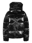High Filled Wide Puffer Jacket Black Calvin Klein Jeans