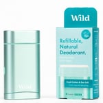 Wild Aqua Case And Fresh Cotton & Sea Salt Deodorant Starter Pack