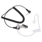 3.5mm Walkie Talkie Earphones Curve Single Ear Air Duct Headphones For Speak BLW
