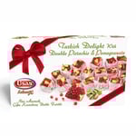 Turkish delight med dubbelrostad pistagenötter och granatäpple