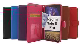 New Standcase Wallet Xiaomi Redmi Note 8 Pro (Svart)