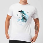 Frozen 2 Nokk Water Silhouette Men's T-Shirt - White - L