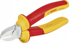 Bosch Bosch Vde Diagonal Side Cutters Professional 160Mm, Cutting Pliers (Red/Yellow)