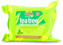 Beauty Formulas Australian Tea Tree Cleansing Wipes 30 pack