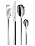 Nuova 4 Dele Blankt Bestiksæt Home Tableware Cutlery Cutlery Set Silver WMF