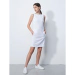 Golfklänning Daily Sports Mare SL Dress vit (M)