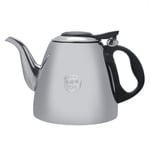 Broco Teapot,1.2L/1.5L Stainless Steel Stove-top Teapot Tea Coffee Pot Kettle Heat Resistant Handle 1.2L