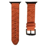 Apple Watch Series 5 40mm durable genuine leather watch band - Brown