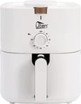 Air Fryer Oven,  White 4L Manual Air Fryers with Rapid Air Circulation, 30 Minut