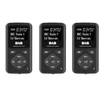 3X Portable FM/DAB Digital Bluetooth Radio Personal  FM  Radio MP3 Player7415