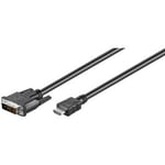 HDMI / DVI-D kabel 10m