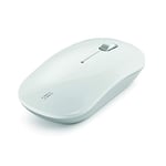 aiino Myriad Wireless Rechargeable Mouse, Connexion Bluetooth 5.0, Souris sans Fil pour MacBook/iPad/Windows, Charge Infinie, Indicateur LED Multifonction, Ultra Légèr - Blanc
