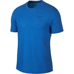 NIKE Men T-Shirt Challenger Men's T-Shirt - Signal Blue/Signal Blue, Large