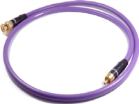 Melodika RCA (Cinch) - BNC kabel 3m lila