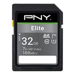 PNY Elite SDHC card 32GB Class 10 UHS-I U1 100MB/s