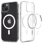 iPhone 13 Spigen Ultra Hybrid Skal - MagSafe-kompatibelt - Transparent / Vit