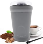 Andrew James Electric Coffee Grinder, Bean, Nut & Spice Grey 