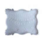 Handgjord spegel OUIJA Spelmatta UV Kristall Epoxihartsform Form Gjutning Mould DIY Smycken Form