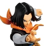Banpresto Dragon Ball Z: The Android Battle With Dragon Ball Fighterz - Android 17 Statue (20cm) (82732), black