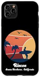 Coque pour iPhone 11 Pro Max Rincon Santa Barbara California Surf Vintage Surfer Beach