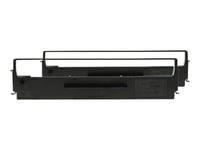 Epson Dualpack - 2 - noir - ruban d'impression - pour LQ 300, 300+, 300+II, 350