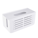 Cable Organizer Storage Box Large Power Cord Management Cont