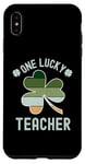 iPhone XS Max Shamrock One Lucky Teacher St. Patrick's Day Pre K School Case