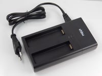 vhbw Chargeur de batterie double compatible avec DJI Osmo Handheld 4K Camera caméra, DSLR, action-cam - Chargeur