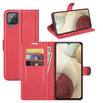 Xiaomi Poco M4 Pro 5G PU Wallet Case Red