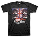 Hybris A Hard Days Night T-Shirt (S,Svart)