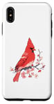Coque pour iPhone XS Max Rouge cardinal