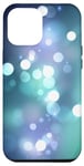 Coque pour iPhone 12 Pro Max Turquoise Lumières brouillard étoiles
