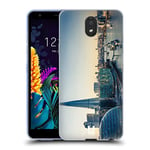 Head Case Designs Aerial View Of Thames City Skylines Soft Gel Case Compatible for LG K30 (2019)