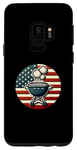 Coque pour Galaxy S9 Barbecue vintage patriotique avec drapeau américain