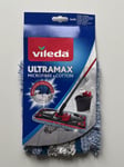 Vileda Ultramax Flat Mop Head Microfibre And Cotton High Quality