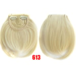 Hair Extension Clip In Front Bang Fringe Neat 613