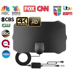 Indoor Digital TV Antenna 1080p Receiver Amplifier Booster  Smart TV