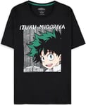My Hero Academia Heroes T-Shirt Izuku Midoriya (Large)