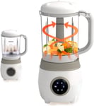 Baby Food Maker, Baby Food Processor, 6 in 1 Puree Steamer and Blender 600mL for