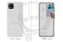 Official Samsung Galaxy A12 SM-A125 White Rear / Battery Cover - GH82-24487B