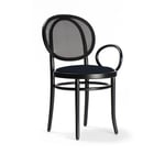 Gebruder Thonet Vienna - N. 0 Chair, Black C01, Technical Net, Fabric Cat. D Coda 2 Col. 182