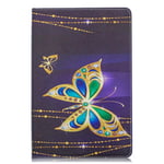 For Samsung Galaxy Tab A 10 1 2019 Case SM-T515 T510 Cover Smart Painted Leather Tablet Case Fundas For Samsung Tab A 10.1 2019-butterfly