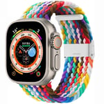 Flätat klockarmband Apple Watch Ultra (49mm) - Pride Edition
