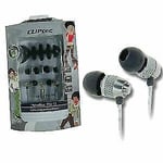 CLiPtec II In Ear Earbud Earphone Headphones for MP3 Player iPod iPhone Silver