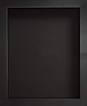 Radcliffe Black Wooden Deep 3D Box Frame A2, Black Backing Board * Choice of Sizes* NEW